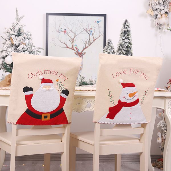 linen santa snowman christmas decoration chair cover ornament xmas new year party banquet table dining home decor supplies 63243
linen santa snowman christmas decoration chair cover ornament xmas new year party banquet table dining home decor supplies 63243