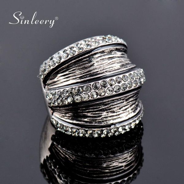 sinleery vintage gray cubic zirconia wide rings for women antique silver color party jewelry anel size 7 8 9 jz170 ssa, Golden;silver
sinleery vintage gray cubic zirconia wide rings for women antique silver color party jewelry anel size 7 8 9 jz170 ssa, Golden;silver