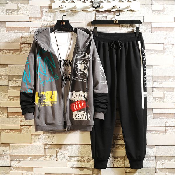 new black white men's sportswear sets 2021 autumn spring casual sport tracksuit sweatshirt+sweatpants track suit trouers jkfi
new black white men's sportswear sets 2021 autumn spring casual sport tracksuit sweatshirt+sweatpants track suit trouers jkfi