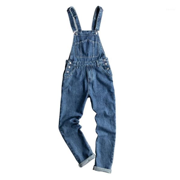 men's classic big pocket blue denim bib overalls loose casual straight jeans cargo pants jumpsuits1
men's classic big pocket blue denim bib overalls loose casual straight jeans cargo pants jumpsuits1