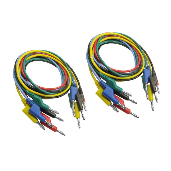 10 pieces banana to banana plug test lead set, 4mm stackable banana plug wire soft silicone test cable lead for multimeter, 120cm
10 pieces banana to banana plug test lead set, 4mm stackable banana plug wire soft silicone test cable lead for multimeter, 120cm