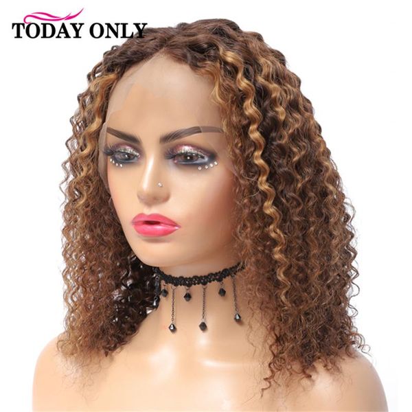 lace wigs highlight curly wig human hair ombre 13x4 front for women brown blonde kinky bob closurewig 150%, Black;brown
lace wigs highlight curly wig human hair ombre 13x4 front for women brown blonde kinky bob closurewig 150%, Black;brown