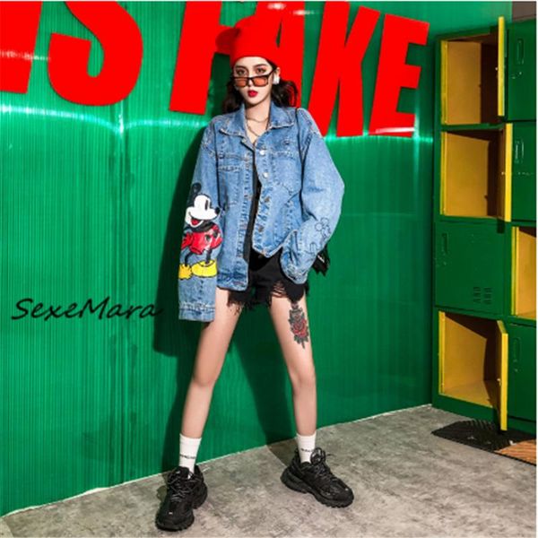vintage blue spring print denim jacket women loose regual pactwork fashion denim jacket plus size 2020, Black;brown
vintage blue spring print denim jacket women loose regual pactwork fashion denim jacket plus size 2020, Black;brown