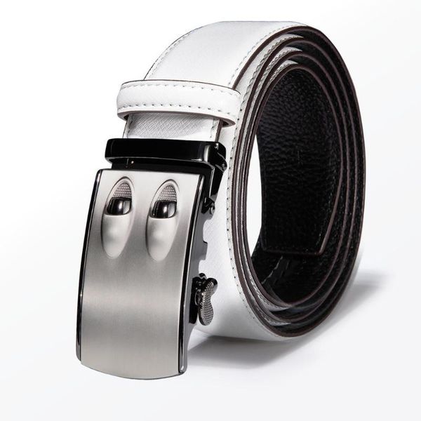new white leather belt new male designer automatic buckle cowhide leather men belt luxury for men barry.wang, Black;brown
new white leather belt new male designer automatic buckle cowhide leather men belt luxury for men barry.wang, Black;brown