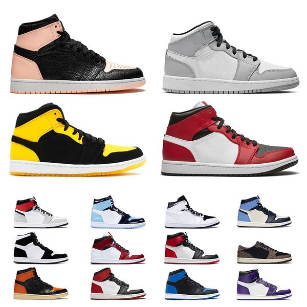 new arrival 2021 jumpman mens womens 1 basketball shoes 1s mid chicago toe light smoke grey high chicago toe low trainers, White;red
new arrival 2021 jumpman mens womens 1 basketball shoes 1s mid chicago toe light smoke grey high chicago toe low trainers, White;red