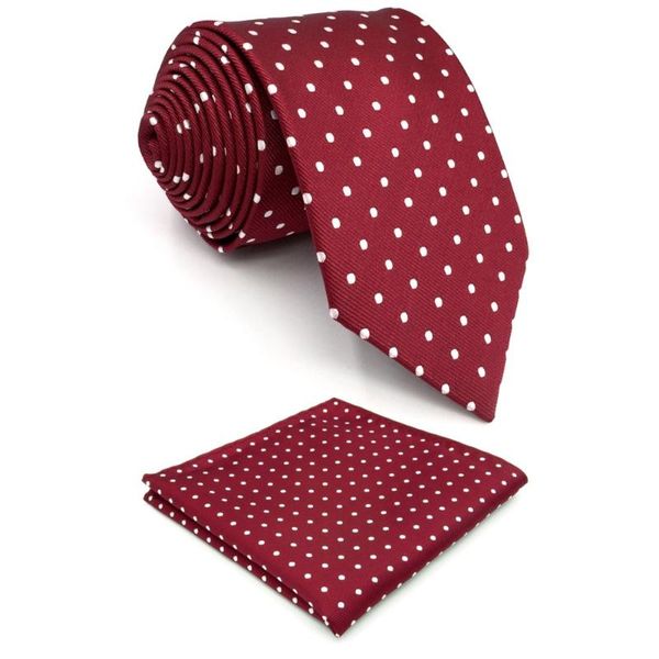 neck ties s15 dots dotty maroon red white matching hanky mens neckties 100% pure silk wedding for men brands 63", Blue;purple
neck ties s15 dots dotty maroon red white matching hanky mens neckties 100% pure silk wedding for men brands 63", Blue;purple