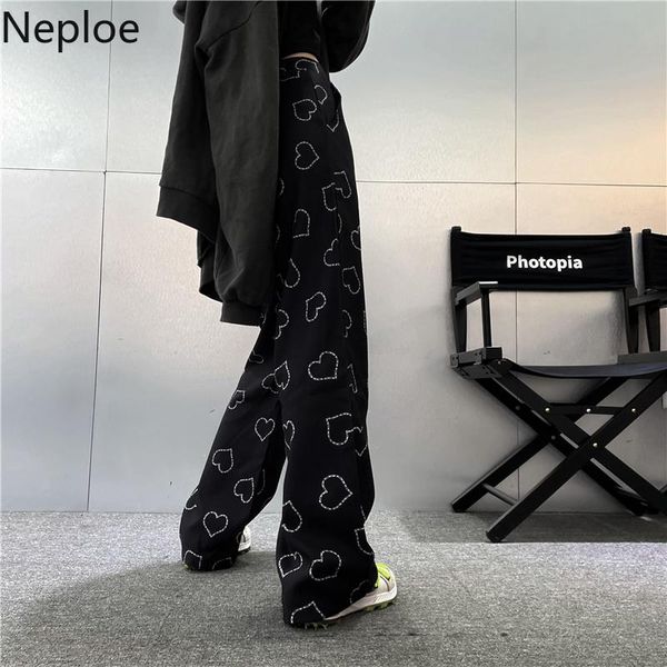 women's pants & capris neploe harajuku korean wide leg loose straight vintage trousers streetwear bf high waist black casual sweatpants, Black;white
women's pants & capris neploe harajuku korean wide leg loose straight vintage trousers streetwear bf high waist black casual sweatpants, Black;white