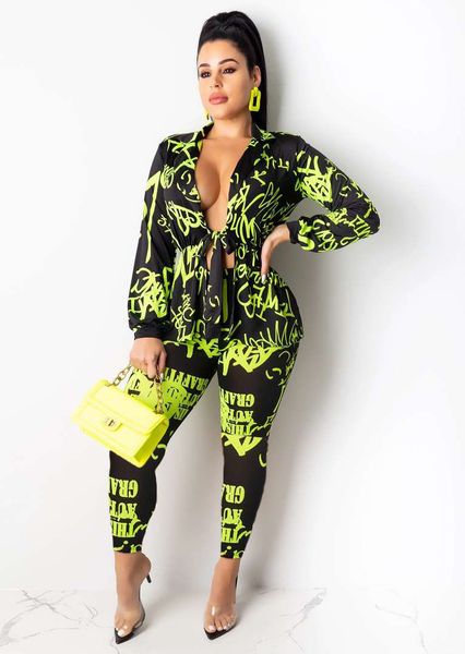 cross-border european and american womens clothing letters printed two-piece suit suit, Gray
cross-border european and american womens clothing letters printed two-piece suit suit, Gray