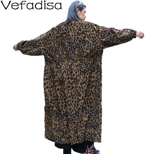 women's trench coats vefadisa autumn winter leopard print coat stand collar loose zipper skirt woman casual 2021 qyf748, Tan;black
women's trench coats vefadisa autumn winter leopard print coat stand collar loose zipper skirt woman casual 2021 qyf748, Tan;black