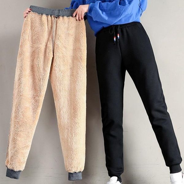 women winter thick lambskin cashmere pants warm female casual cotton pants loose harlan long trousers plus size s-5xl 3xl 4xl, Black;blue
women winter thick lambskin cashmere pants warm female casual cotton pants loose harlan long trousers plus size s-5xl 3xl 4xl, Black;blue
