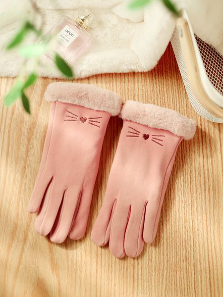 glove girl winter plush double layer warm lovely korean touch screen student riding windproof and cold driving gloves, Blue;gray
glove girl winter plush double layer warm lovely korean touch screen student riding windproof and cold driving gloves, Blue;gray