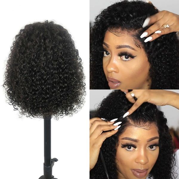 hair curly lace front wigs for women kinky curly lace frontal wig 4x4 lace closure bob wig brazilian curly human hair wigs5569, Black;brown
hair curly lace front wigs for women kinky curly lace frontal wig 4x4 lace closure bob wig brazilian curly human hair wigs5569, Black;brown
