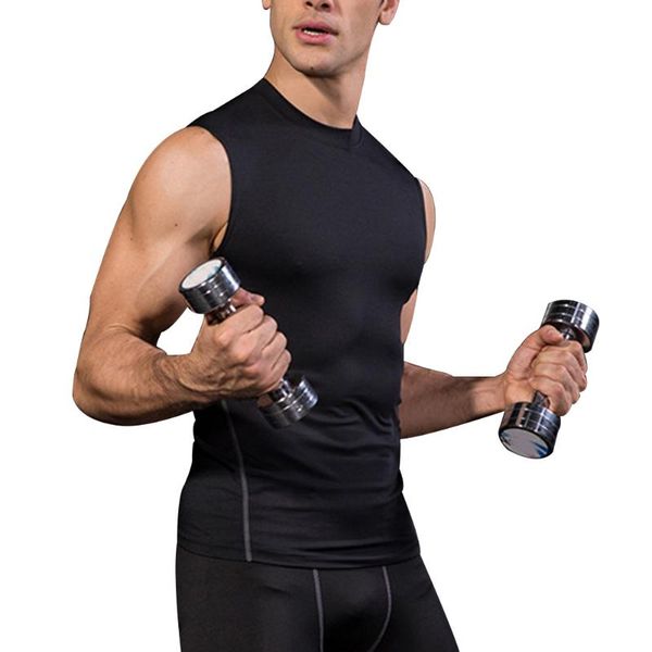men sports gym compression sleeveless vest tank base layer elastic quick-drying singlet shirt ya88, Gray;blue
men sports gym compression sleeveless vest tank base layer elastic quick-drying singlet shirt ya88, Gray;blue