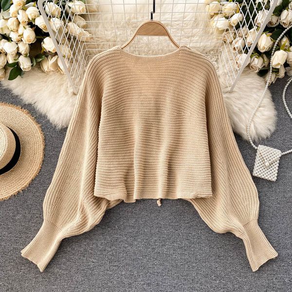 2021 new singiny female autumn bow knit cord solid blouse puff neck stylish elastic mesh n9yv, White
2021 new singiny female autumn bow knit cord solid blouse puff neck stylish elastic mesh n9yv, White