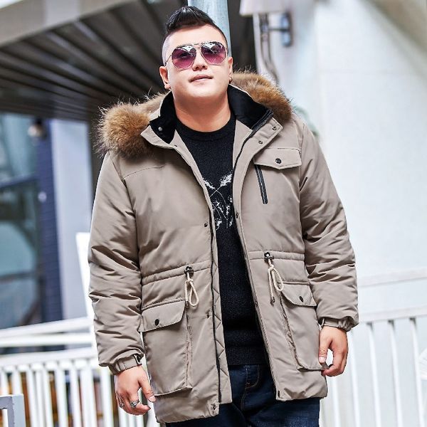 male big size -9xl 10xl mid-length winter cold belt leather collar jacket warm men's clothing n1ya, Black
male big size -9xl 10xl mid-length winter cold belt leather collar jacket warm men's clothing n1ya, Black
