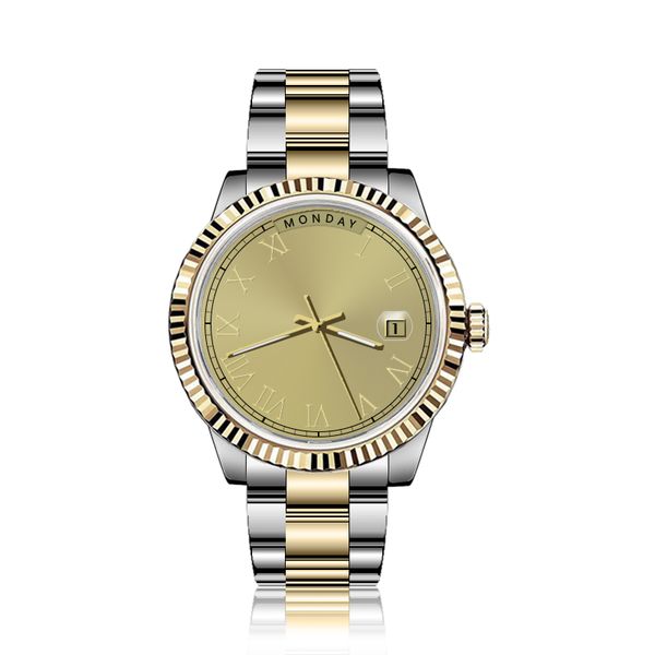 men's luxury automatic mechanical watch m228238 requin week date triangle pit bezel gold silver stainless steel case waterproof sapphir, Slivery;brown
men's luxury automatic mechanical watch m228238 requin week date triangle pit bezel gold silver stainless steel case waterproof sapphir, Slivery;brown