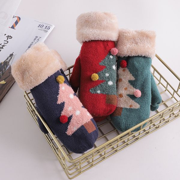 christmas tree gloves women korean style cute cartoon pattern warm handmade knitted windproof accessories gloves, Blue;gray
christmas tree gloves women korean style cute cartoon pattern warm handmade knitted windproof accessories gloves, Blue;gray