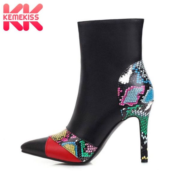 kemekiss women ankle boots thin high heel winter shoes woman fashion zipper warm short boot office footwear size 31-43, Black
kemekiss women ankle boots thin high heel winter shoes woman fashion zipper warm short boot office footwear size 31-43, Black