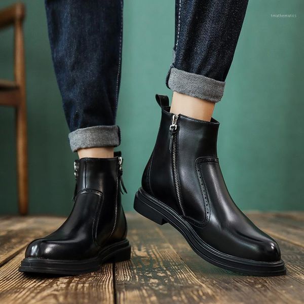 new design men fashion bullock boots black carving brogue cow leather shoes pointed toe ankle boot zapato bota masculina1
new design men fashion bullock boots black carving brogue cow leather shoes pointed toe ankle boot zapato bota masculina1