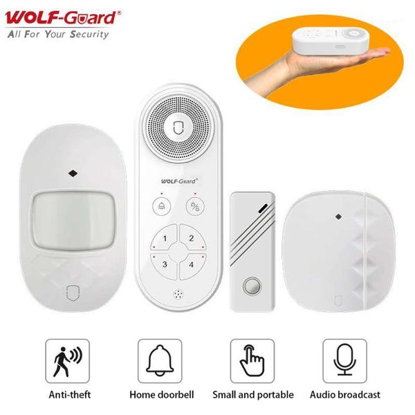 wolf-guard wireless smart voice play spot alarm portable house security anti-theft system magnetic 32 music for home /l1
wolf-guard wireless smart voice play spot alarm portable house security anti-theft system magnetic 32 music for home /l1