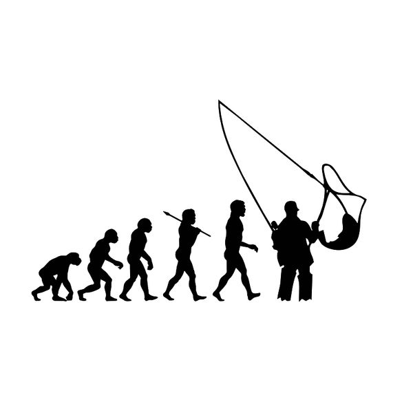 17*10.2cm Fly fishing evolution I vinyl decal Funny Car Window Bumper Novelty JDM Drift Vinyl Decal Sticker, Color
17*10.2cm Fly fishing evolution I vinyl decal Funny Car Window Bumper Novelty JDM Drift Vinyl Decal Sticker, Color