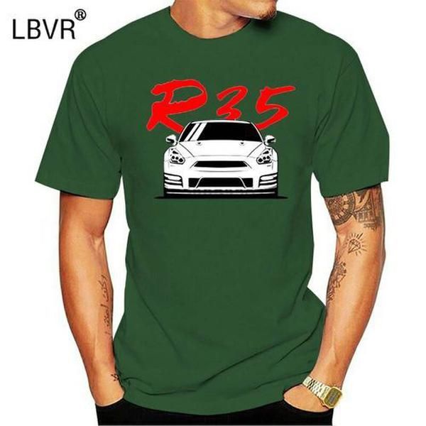 men short sleeve tshirt gtr (r35) t shirt t-shirt, White;black
men short sleeve tshirt gtr (r35) t shirt t-shirt, White;black