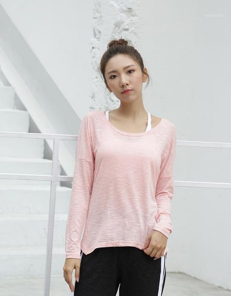 yoga outfits autumn sports t shirts women's long-sleeved loose fite shirt quick try sweatshirt1, White;red
yoga outfits autumn sports t shirts women's long-sleeved loose fite shirt quick try sweatshirt1, White;red