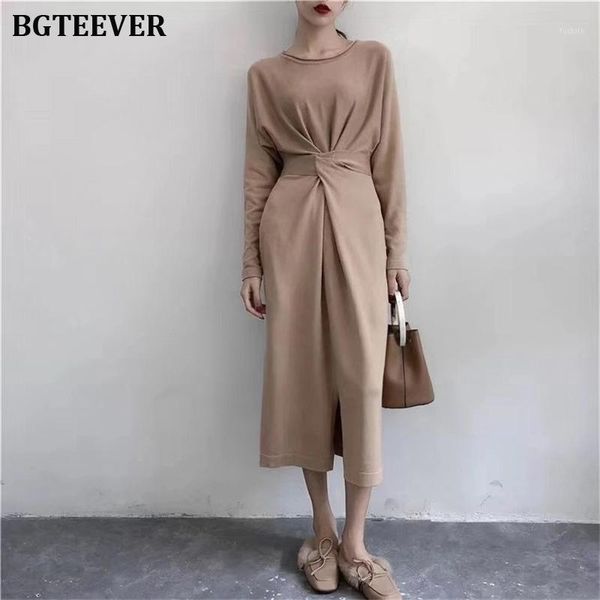 vintage slim waist women sweater dress chic lace up split female jumpers vestidos elegant women bodycon knitted dress 20191, Black;gray
vintage slim waist women sweater dress chic lace up split female jumpers vestidos elegant women bodycon knitted dress 20191, Black;gray