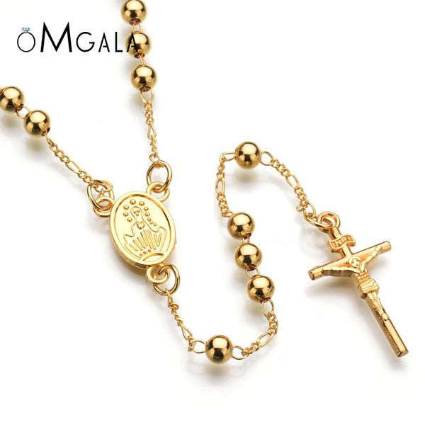 omgala cross necklace inri crucifix jesus piece pendant gold color alloy men women chain catholic jewelry christmas gifts, Silver
omgala cross necklace inri crucifix jesus piece pendant gold color alloy men women chain catholic jewelry christmas gifts, Silver