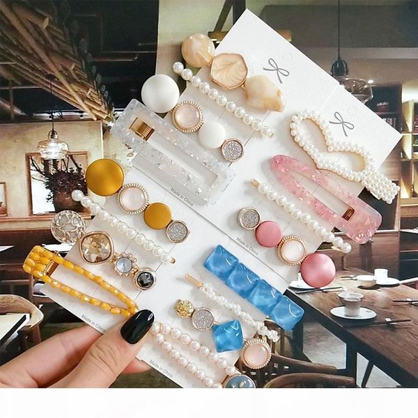 3 4pcs women hair accessories set fashion acrylic simulation pearl barrette jewelry korean hair clips for girl hairpins 2020 new
3 4pcs women hair accessories set fashion acrylic simulation pearl barrette jewelry korean hair clips for girl hairpins 2020 new