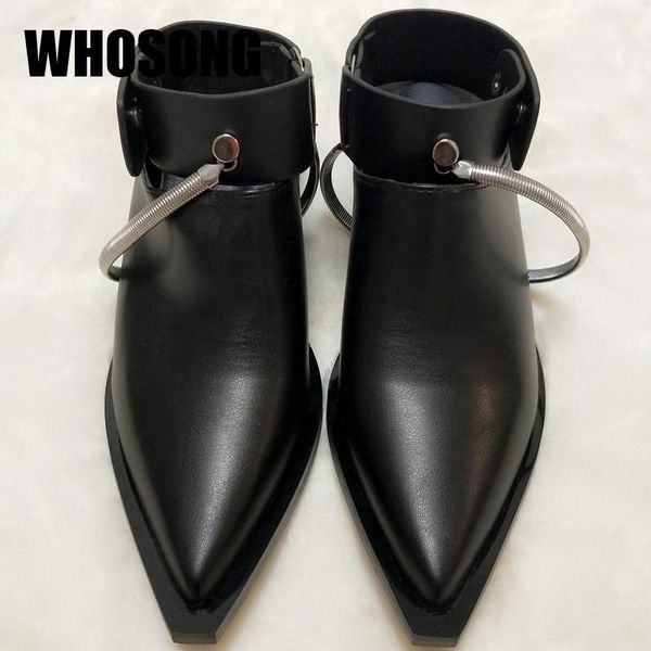 women sandals woman chain shoes pointed toe heels ladies closed toe slides female soft brand sandals black zapatos de mujer
women sandals woman chain shoes pointed toe heels ladies closed toe slides female soft brand sandals black zapatos de mujer