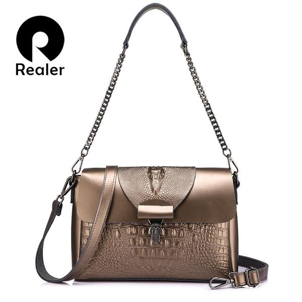 realer women shoulder bags split leather crossbody bag ladies handbags female crocodile print chain messenger bag
realer women shoulder bags split leather crossbody bag ladies handbags female crocodile print chain messenger bag