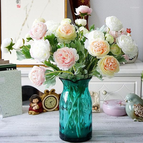 decorative flowers & wreaths 3heads/branch lotus rose artificial home decoration wedding pography fake flower fleur artificielle1
decorative flowers & wreaths 3heads/branch lotus rose artificial home decoration wedding pography fake flower fleur artificielle1