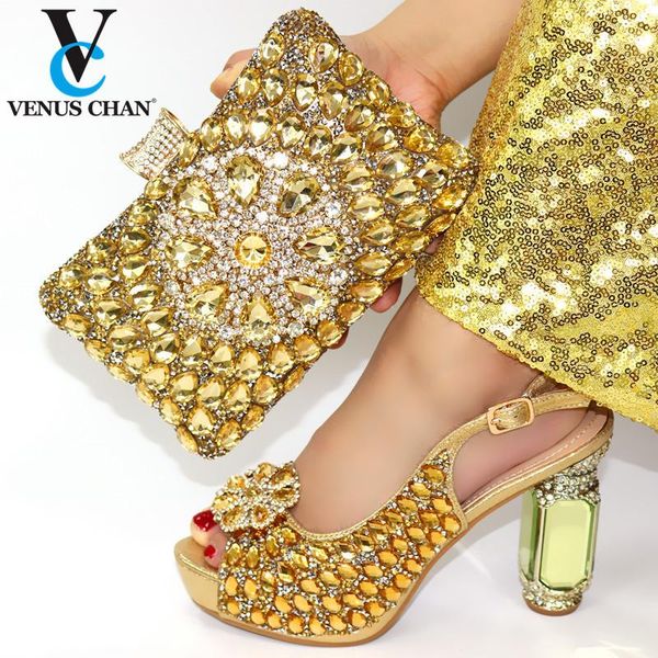 gold color latest summer woman shoes and bags set nigerian style high heels slipper and bags for party, Black
gold color latest summer woman shoes and bags set nigerian style high heels slipper and bags for party, Black