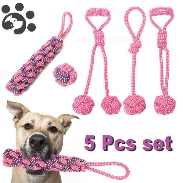dog toys & chews 5 pcs large cotton rope chew toy outdoor teeth clean durable ball shape for small dogs labrador juguete de perro
dog toys & chews 5 pcs large cotton rope chew toy outdoor teeth clean durable ball shape for small dogs labrador juguete de perro