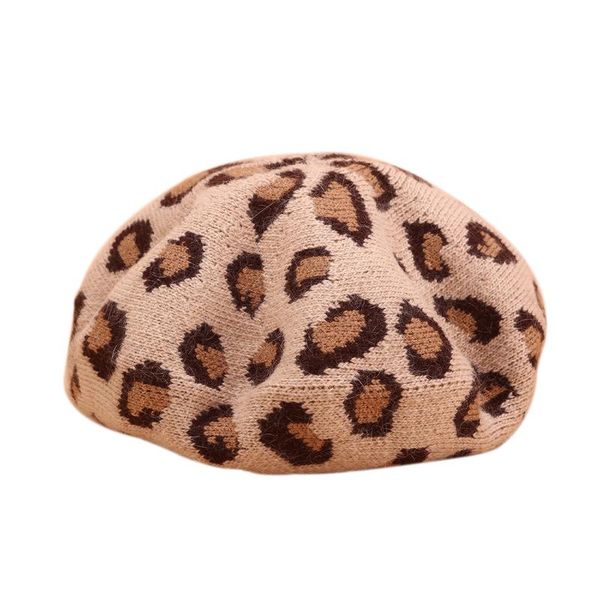 spring and winter warm beret female retro leopard fur knit painter style hat pumpkin hat ladies khaki, Blue;gray
spring and winter warm beret female retro leopard fur knit painter style hat pumpkin hat ladies khaki, Blue;gray