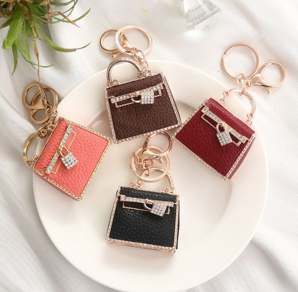 fashion handbag key chain rhinestones key chains bag accessories metal chain for women and girl, Silver
fashion handbag key chain rhinestones key chains bag accessories metal chain for women and girl, Silver