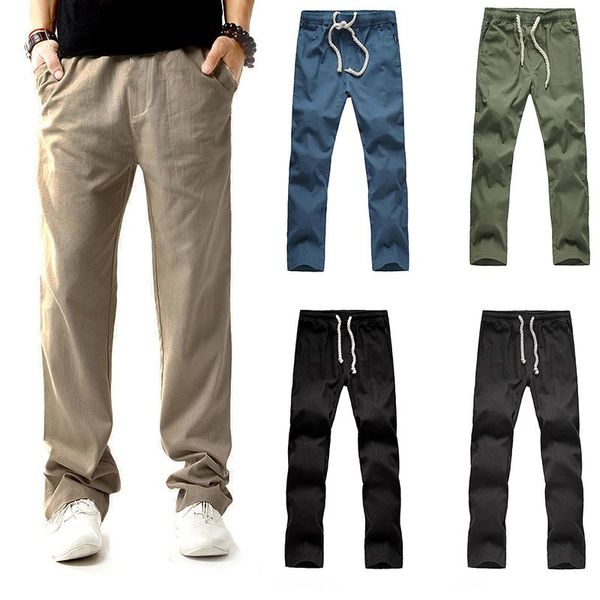 men's pants fashion male trousers nice autumn linen harem men full length casual low waist drawstring beach, Black
men's pants fashion male trousers nice autumn linen harem men full length casual low waist drawstring beach, Black