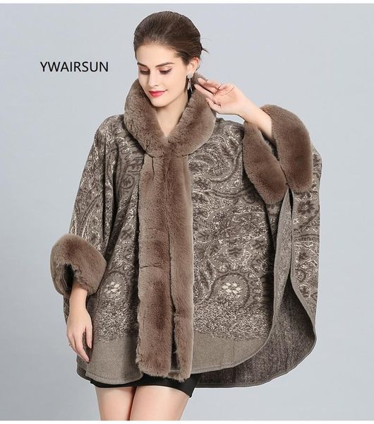 ywairsun fashion cashew with hat fur collor cap bat sleeve oversize shawl european and american poncho foulard femme thick scarf, Blue;gray
ywairsun fashion cashew with hat fur collor cap bat sleeve oversize shawl european and american poncho foulard femme thick scarf, Blue;gray