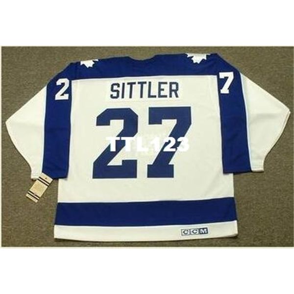 121s #27 darryl sittler toronto maple leafs 1978 ccm vintage hockey jersey or custom any name or number retro jersey, Black
121s #27 darryl sittler toronto maple leafs 1978 ccm vintage hockey jersey or custom any name or number retro jersey, Black