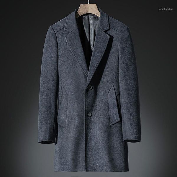 winter cashmere coat men windbreaker male long wool blend coat loose plus size thick overcoat casual windbreaker1, Black
winter cashmere coat men windbreaker male long wool blend coat loose plus size thick overcoat casual windbreaker1, Black