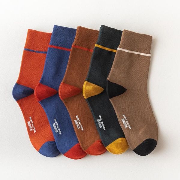 men's socks autumn and winter middle tube cotton wholesale stamping tide boys casual color matching 2021 n, Black
men's socks autumn and winter middle tube cotton wholesale stamping tide boys casual color matching 2021 n, Black