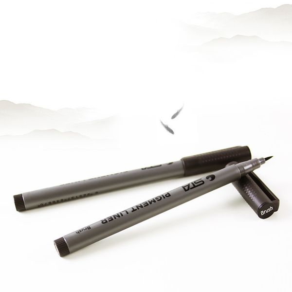 2pcs/pack brush pen art marker waterproofblack inkcalligraphy tip nibs- artist illustrationscrapbookingtechnical drawing pen
2pcs/pack brush pen art marker waterproofblack inkcalligraphy tip nibs- artist illustrationscrapbookingtechnical drawing pen