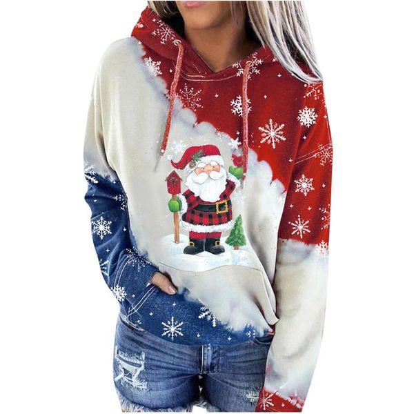 women's hoodies & sweatshirts 1pc ladies christmas wine glass snowman printed color block hooded long sleeve pullover casual sweatshirt, Black
women's hoodies & sweatshirts 1pc ladies christmas wine glass snowman printed color block hooded long sleeve pullover casual sweatshirt, Black