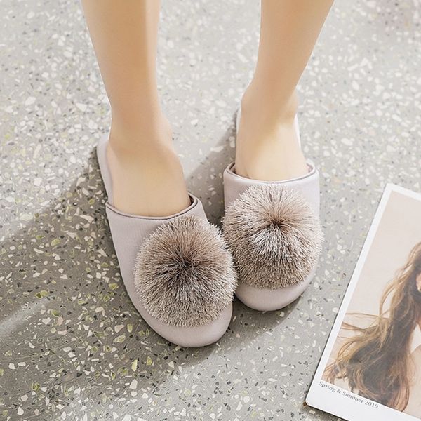 house elegant tassel hairball women slippers comfortable cloth chic ladies flat shoes spring luxury champagne women slides 201103, Black 
house elegant tassel hairball women slippers comfortable cloth chic ladies flat shoes spring luxury champagne women slides 201103, Black