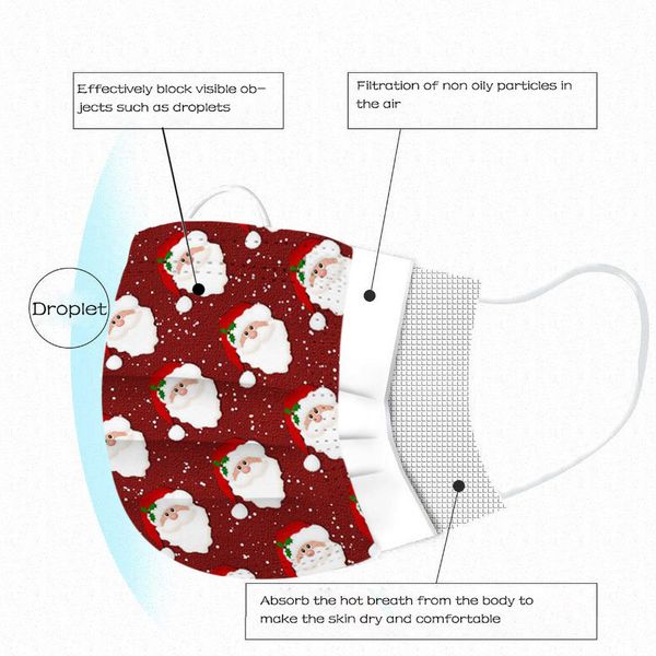cartoon new 3-layer protective children's disposable christmas mask printing masks santa claus printed masque mascarilla
cartoon new 3-layer protective children's disposable christmas mask printing masks santa claus printed masque mascarilla