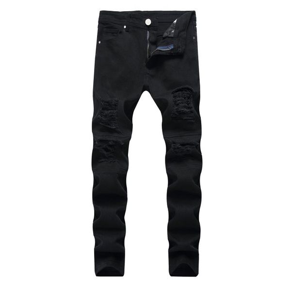 men's jeans pantalones vaqueros informales ajustados para hombre, pantalón largo, elástico, temporada joven, Blue
men's jeans pantalones vaqueros informales ajustados para hombre, pantalón largo, elástico, temporada joven, Blue