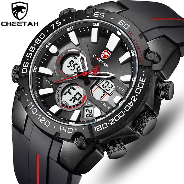 cheetah mens watches luxury brand fashion sport watch for men chronograph waterproof quartz wristwatch silicone male clock, Silver
cheetah mens watches luxury brand fashion sport watch for men chronograph waterproof quartz wristwatch silicone male clock, Silver