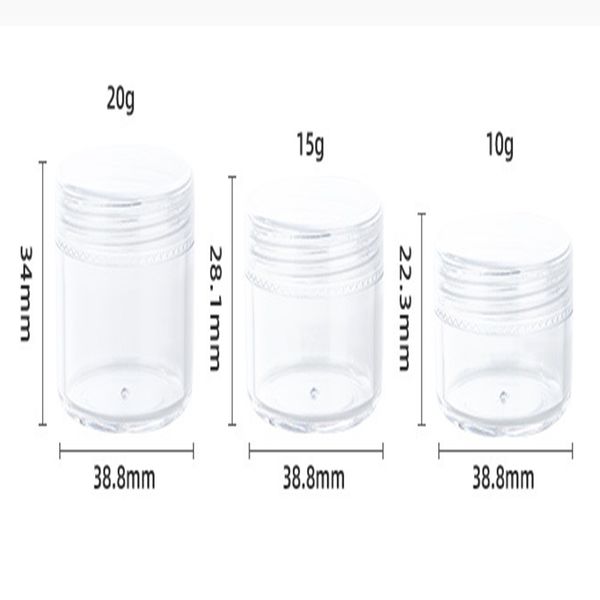 500pcs/lot 10g 15g 20g empty cream jar transparent cream pot clear display case packaging box
500pcs/lot 10g 15g 20g empty cream jar transparent cream pot clear display case packaging box
