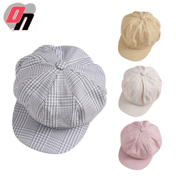 stingy brim hats autumn winter retro art octagonal hat for women casual plaid artist british style berets woolen woman painter caps, Blue;gray
stingy brim hats autumn winter retro art octagonal hat for women casual plaid artist british style berets woolen woman painter caps, Blue;gray